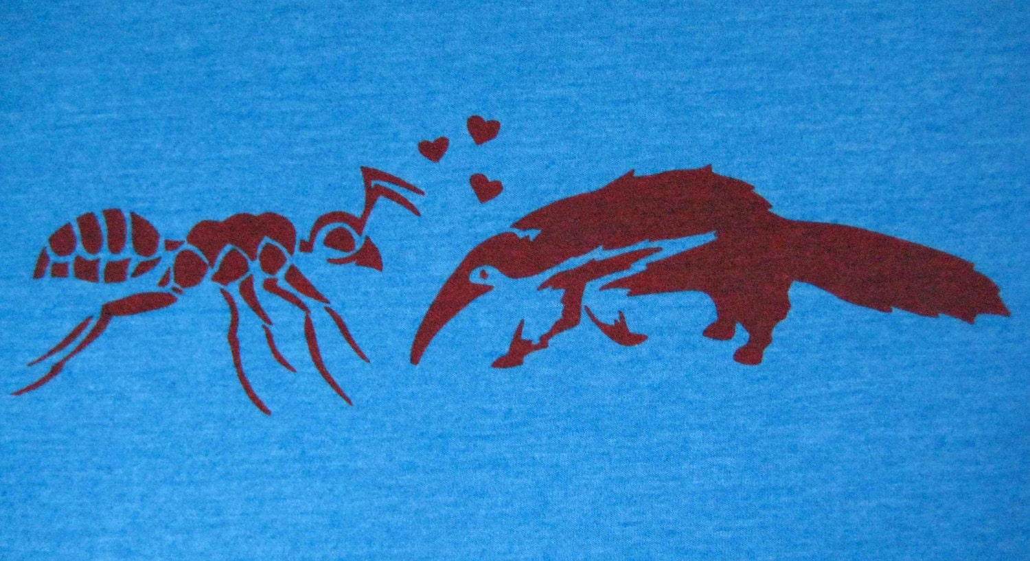 Anteater Loves Ant Women's Junior fit T Shirt