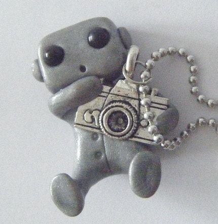 Robot with a Camera Necklace