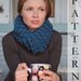 Infinity Scarf PATTERN, instant download, Chunky scarf pattern, PDF, permission to sell