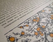 Ketubah - Branch Frame