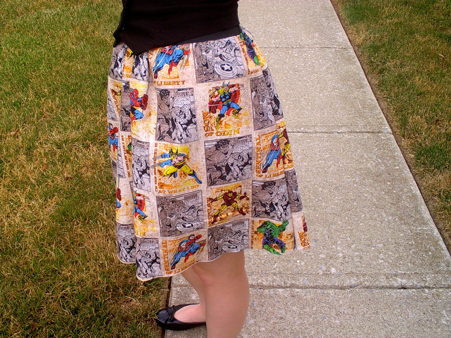Marvel Superheroes Skirt