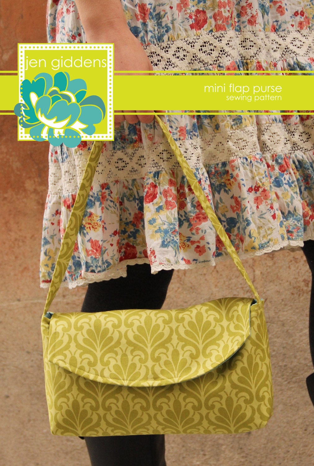 Mini Flap Purse Sewing Pattern