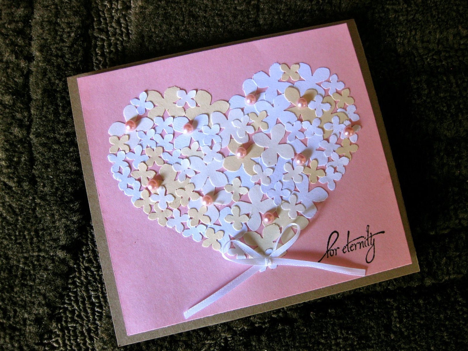 For Eternity Card, wedding card, anniversary card, love card