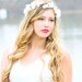 flower hair, bridal flower crown, wedding headpiece, hair accessories, flower girl