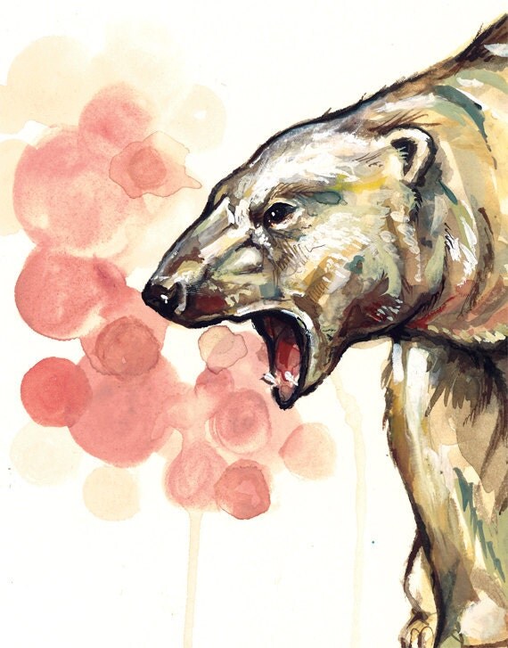 Departing No. 2 (Polar Bear)- Limited Edition Print