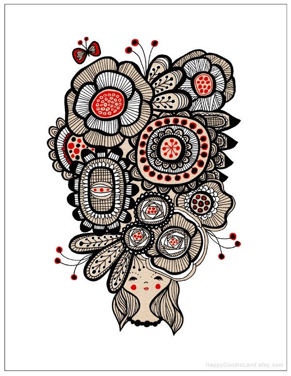 Flower Girl - Print