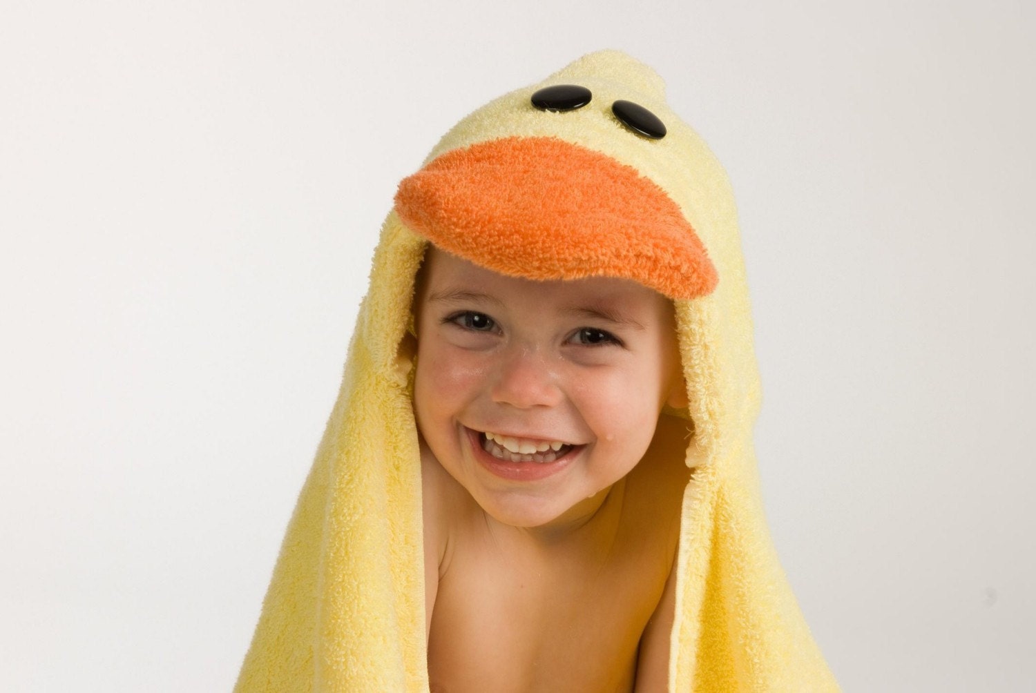 PERSONALIZED Duck Hooded Towel
