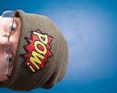 POW Beanie Hat, Knitted, Various Colours, Comic Inspired
