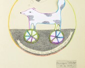 ORIGINAL DRAWING - I Will Travel To The End Of The World With You