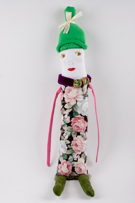 Fabric / Cloth Handmade Soft Sculpture Doll