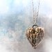 Arms of the Angel. Handmade Fine Silver Wing Pendant. Mother's Day Jewelry. Angel Wing Necklace