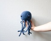 Amigurumi octopus crochet PATTERN for a big AND a small octopus - Instant download PDF