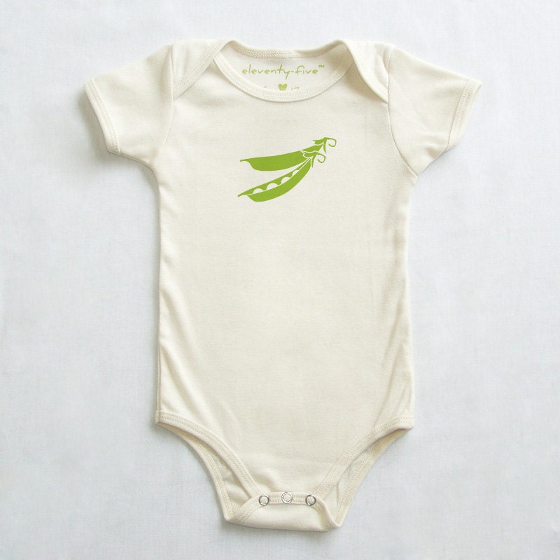 Sweet Pea Organic Baby Onesie in Natural