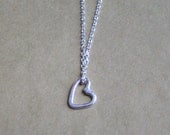heart necklace - little sweetheart charm