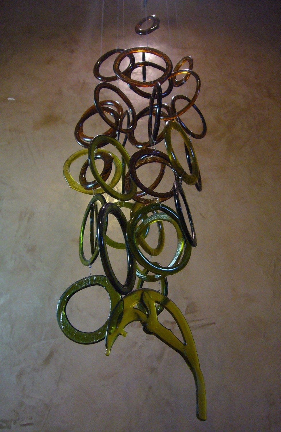 Ecological glass installation - Earthy Soul