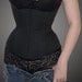 Meschantes Ready to Wear Black Training Corset for Daily Wear - Your Size