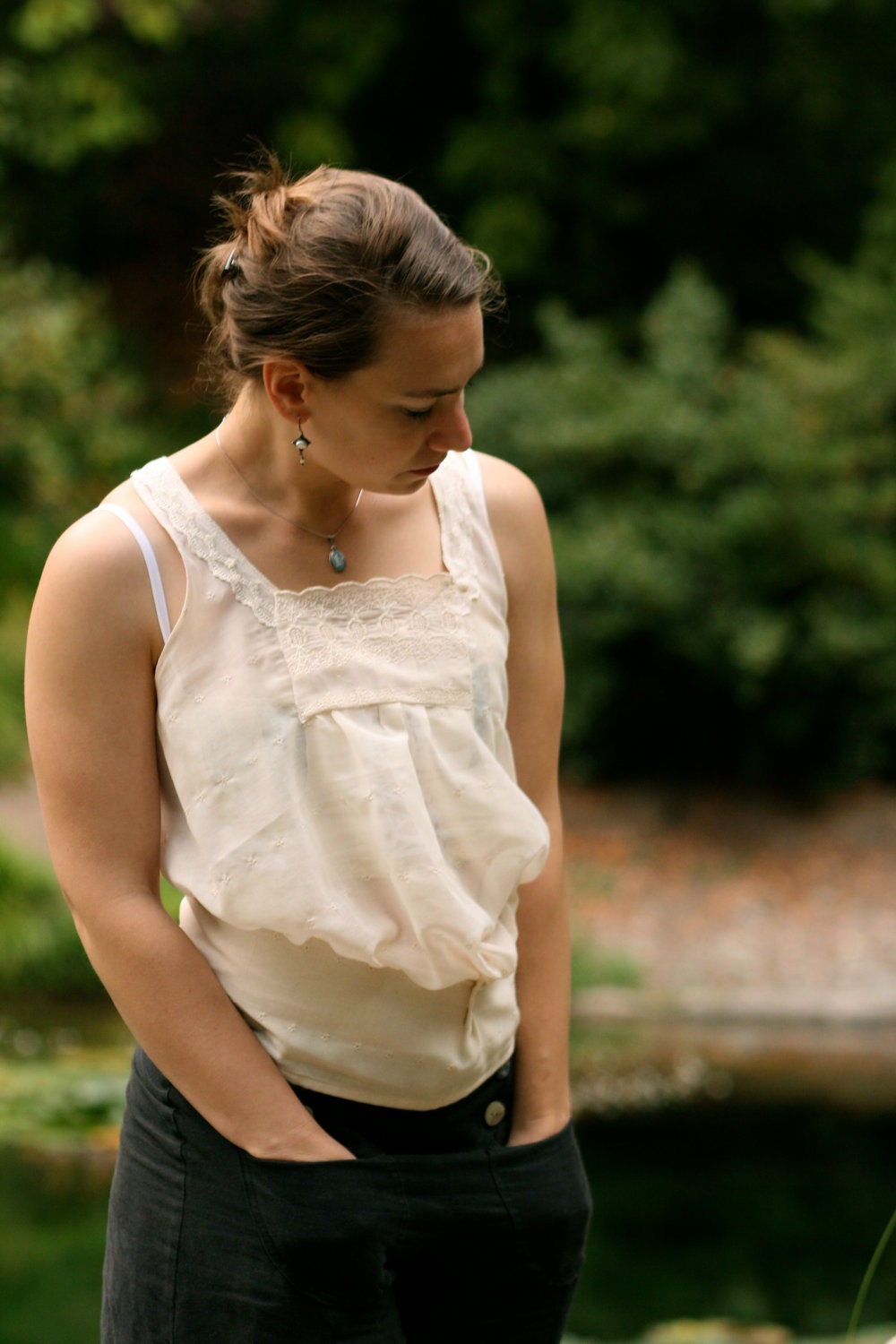 Pre-Raphaelite shirtwaist