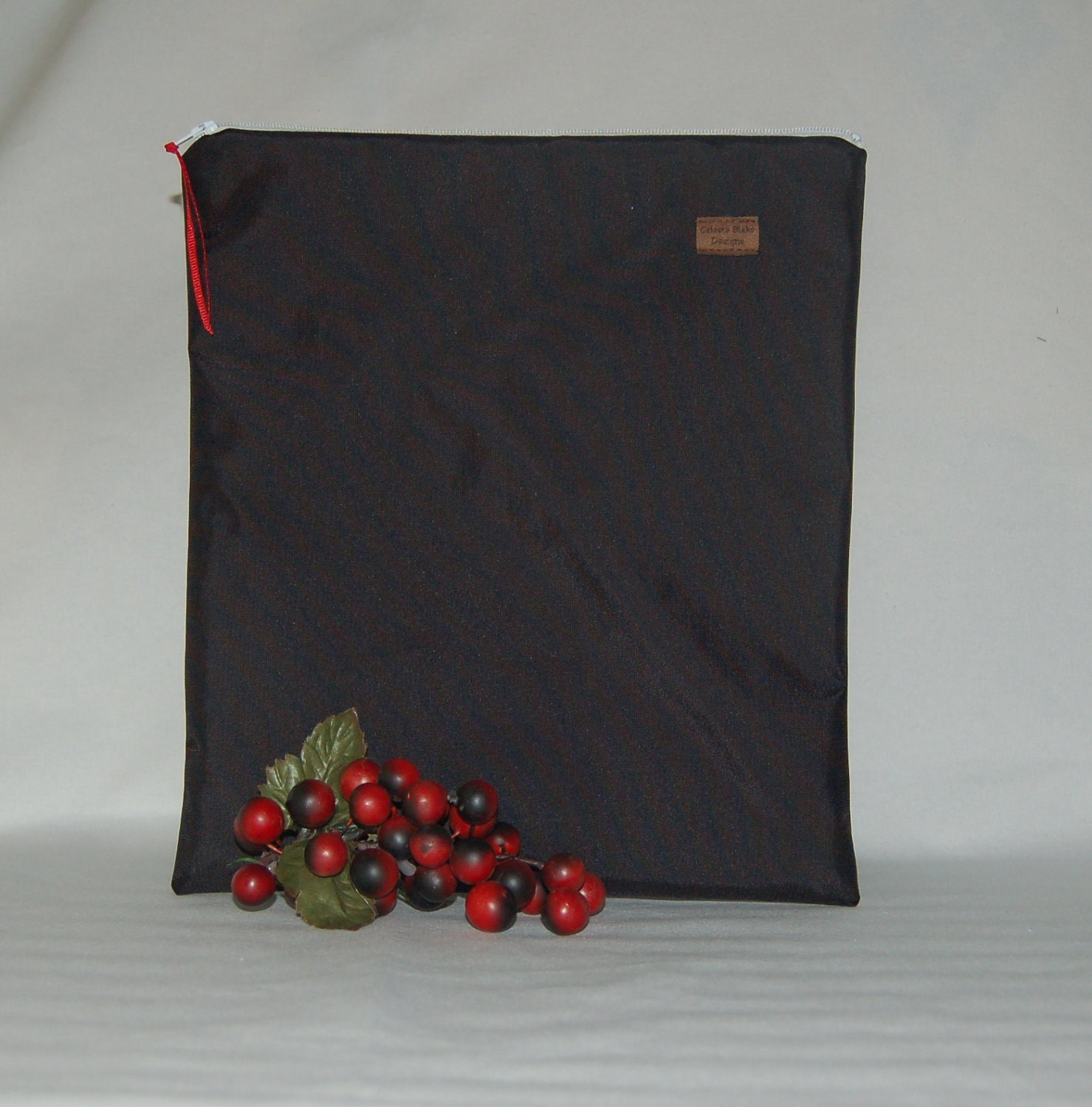 Gallon Size Reusable Bag - Waterproof Black Nylon