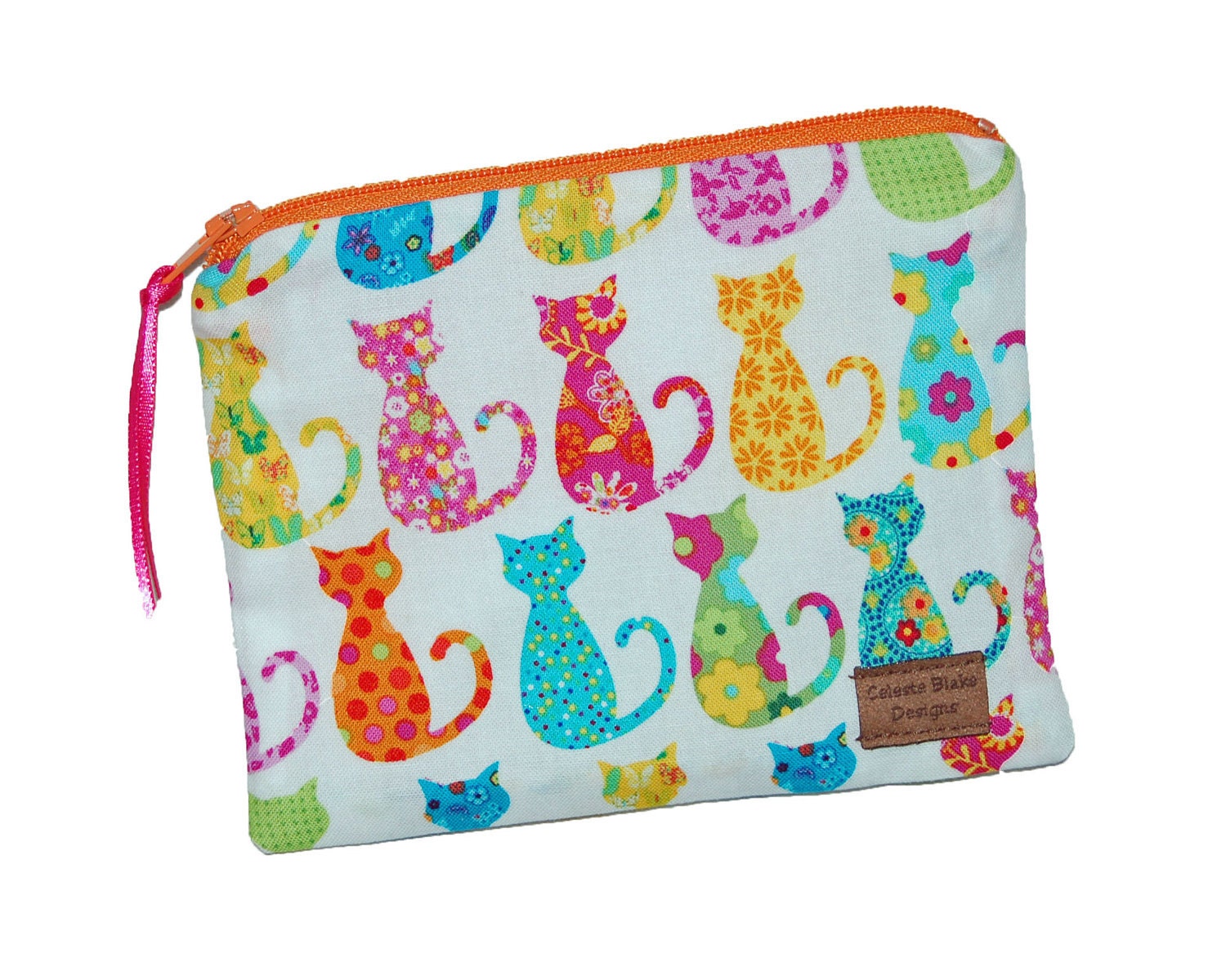 Snack Size Reusable Bag - Calico Cats