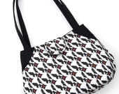 Boston Terrier Pocket Handbag in your choice of fabric