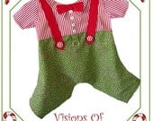 Dog Clothes Pattern To Sew Boy Christmas Suit PDF