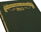 1928 HARBOR LIGHTS Vintage Book Journal Notebook