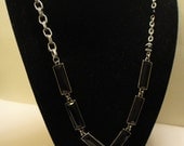 Lock and Key necklace and earring set from my Gatsby collection