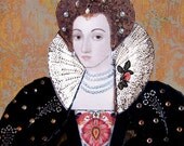 Elizabethan Lady 3-D Paper Doll Kit