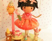 A Sweetiepie Cake Topper -Woodland  1st Birthday
