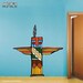 Wall decals TOTEM POLE Native American Wall art surface graphics for interior decor by Decals Murals