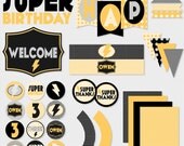 Superhero PRINTABLE Party Full Collection by Love The Day Il_170x135
