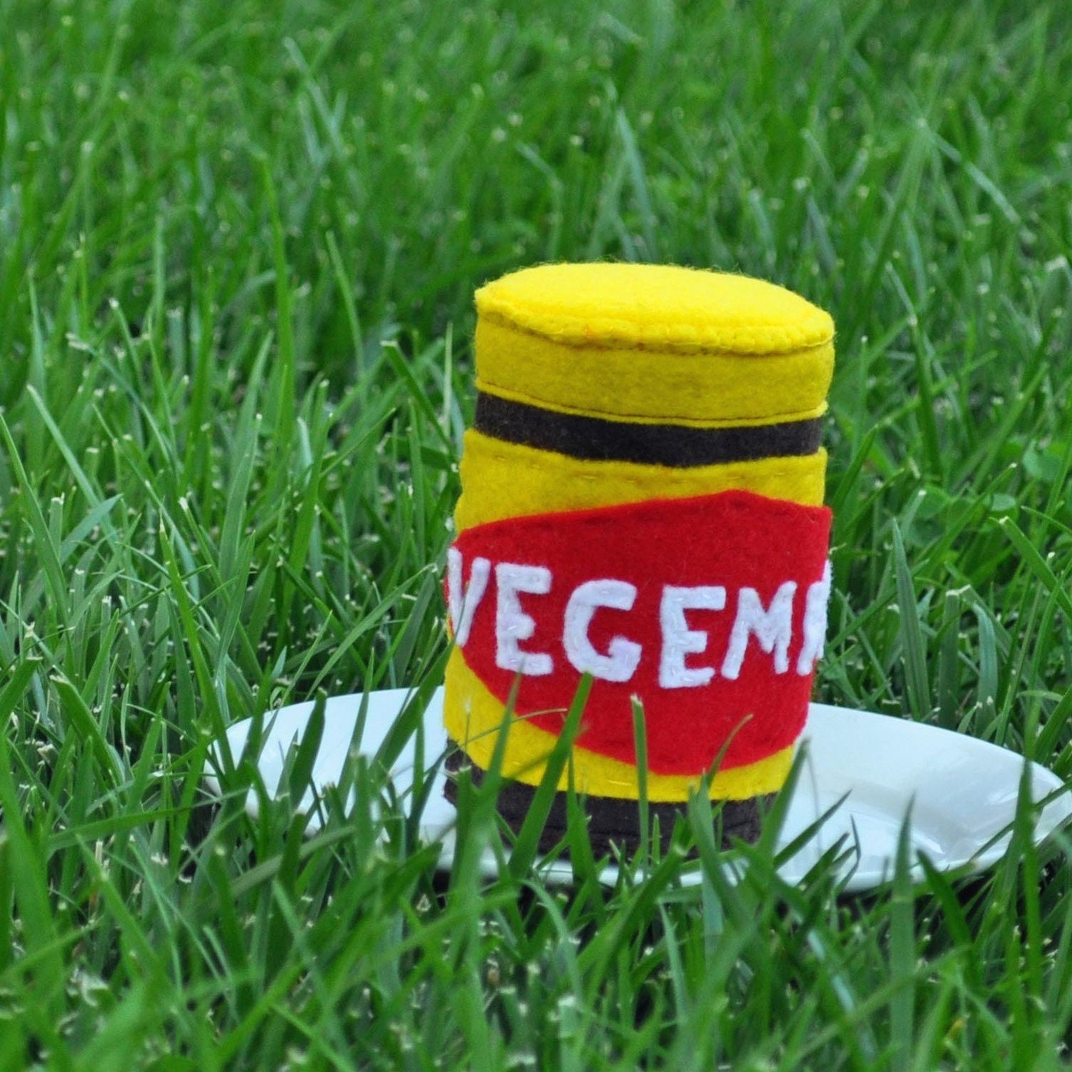 Felt Food Jar of Vegemite