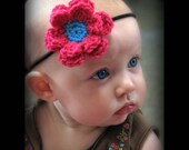 CROCHET PATTERN - Daisy Flower Applique - Great for hair clips, hats, headbands, and more - quick and easy - PDF 202 - Sell what you Make