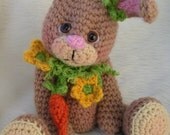 Bunny Crochet Pattern, Instant Download, PDF Format
