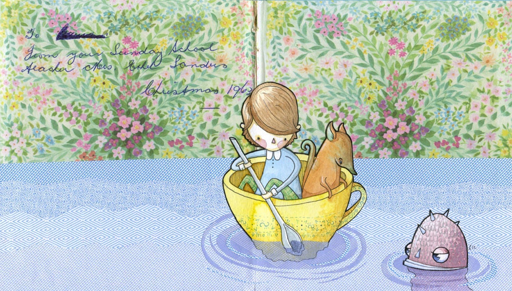 Sunday Teacup Adventures - A5 Print