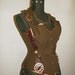 MADE TO ORDER. Steampunk corset