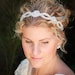 Lola bridal headband, rhinestone headband, wedding headband, bridal hair accessories