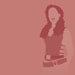 Zoe Washburne Firefly 8x10 minimalist poster in coral