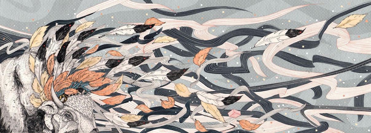 Magic Breeze // A3 print