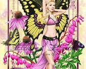 The Beauty - 9x12 Fine Art Fantasy Giclee Print