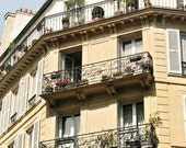 Paris Architecture Photography - Parisian Home Decor - Paris Photo - Fine Art Print - France - Cream - Neutral Wall Art - French Design