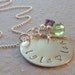 Bless Our Love - Personalized Hand Stamped Sterling Silver Name Necklace