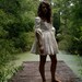 organic psych- folk mini dress with pockets