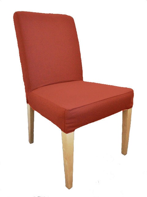 Slipcover for IKEA Henriksdal Dining Chair in Crimson Twill - Current IKEA Model