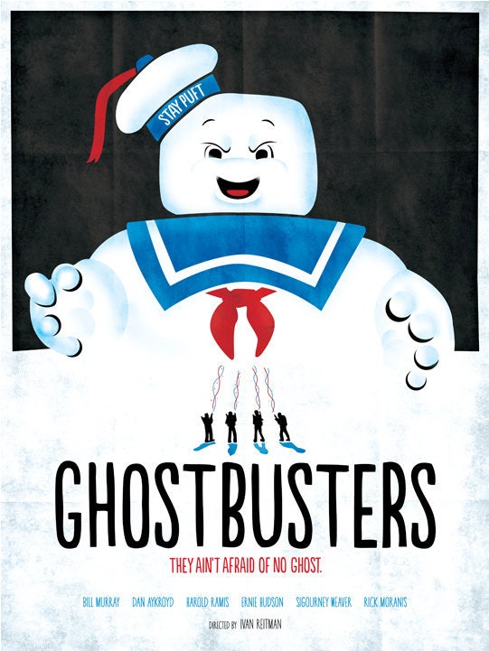 Ghostbusters - 12x16 Minimal Print