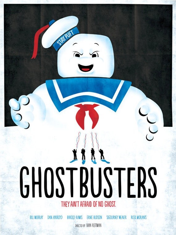 Ghostbusters - 12x16 Minimal Print