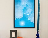 Iceman - X-Men Comic Inspired Character Poster Series - 11x17 Retro Art Print