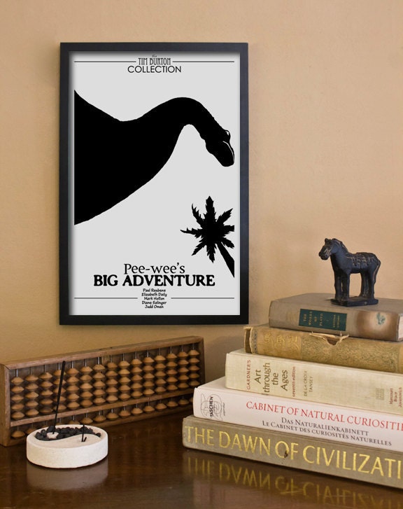 Pee-wee's Big Adventure Inspired Fantasy Movie Poster - 11x17 Fine Art Print
