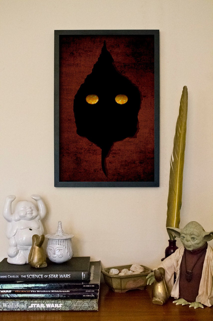 Star Wars Inspired Jawa Character Portrait - 11x17 Fine Art Print