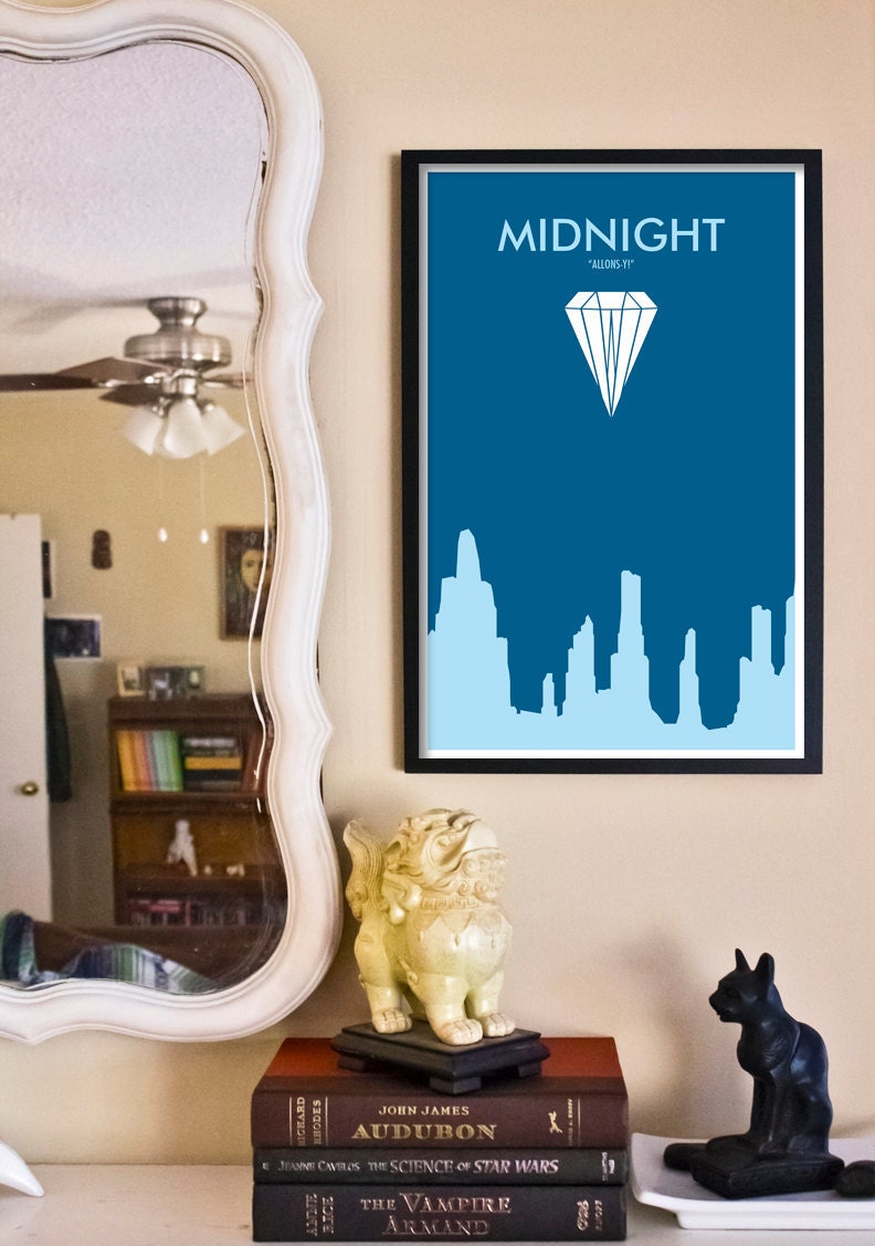 Midnight // Doctor Who Poster // 11x17 Minimalist Geek Art Print